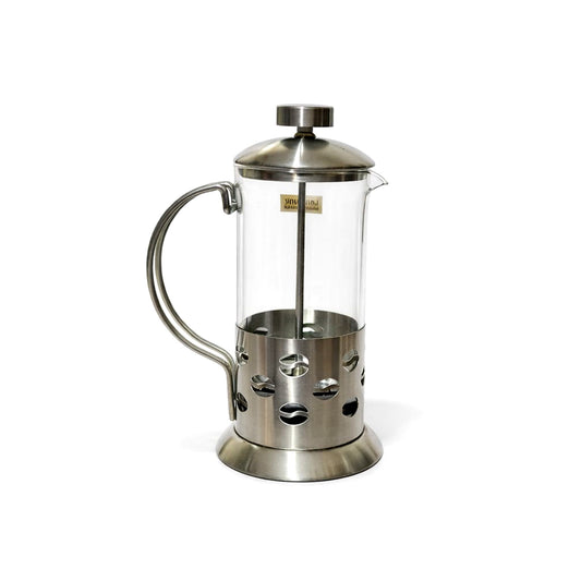 TMH Stainless-Steel French Press (Coffee Bean Design)- 350 ml