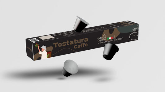 Tostatura Caffe Nespresso Compatible Intenso- 10 Capsules
