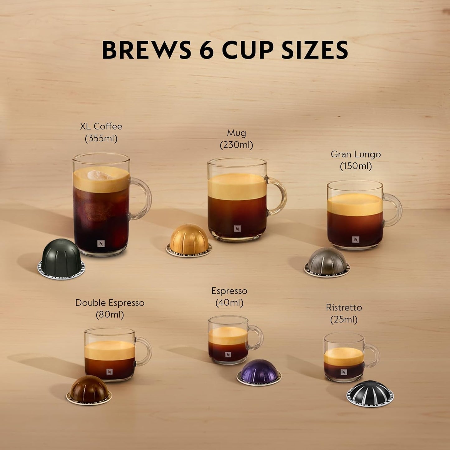 Nespresso VERTUO POP Coffee Machine - Yellow