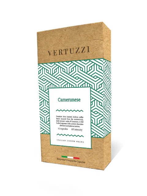 Vertuzzi Nespresso Compatible Capsules Camerunese - 10 Capsules