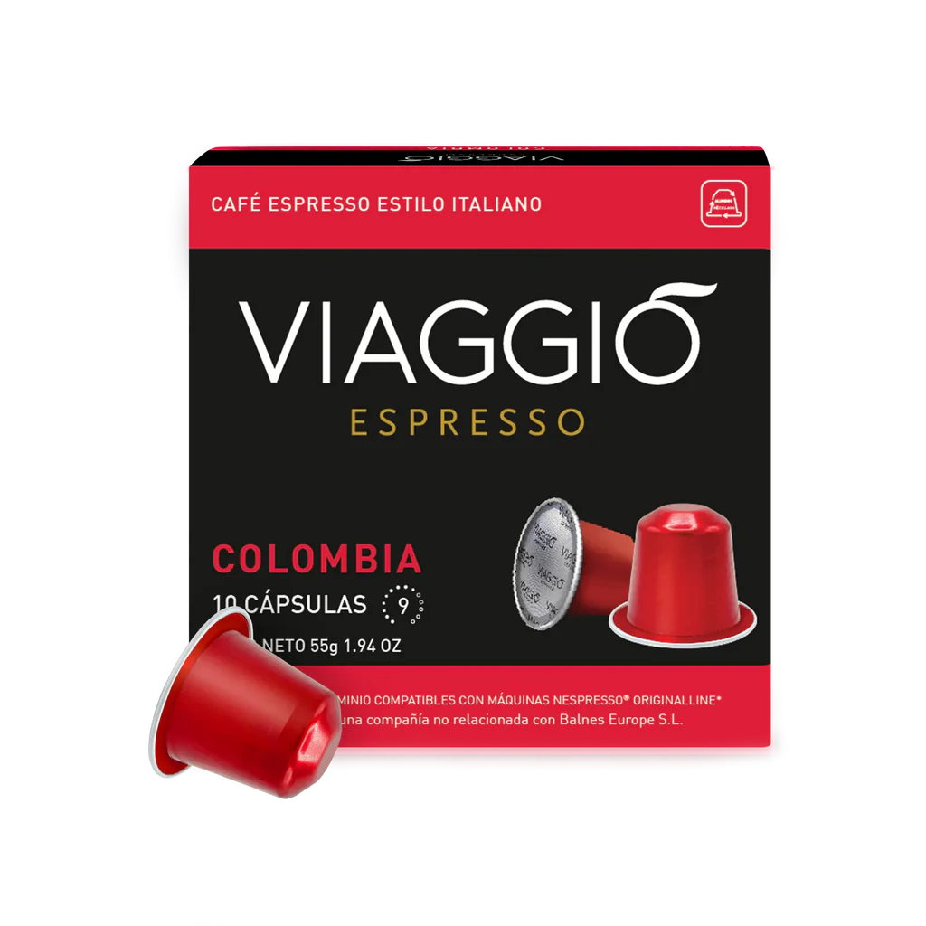 Viaggio Espresso Nespresso Compatible Colombia - 10 Capsules