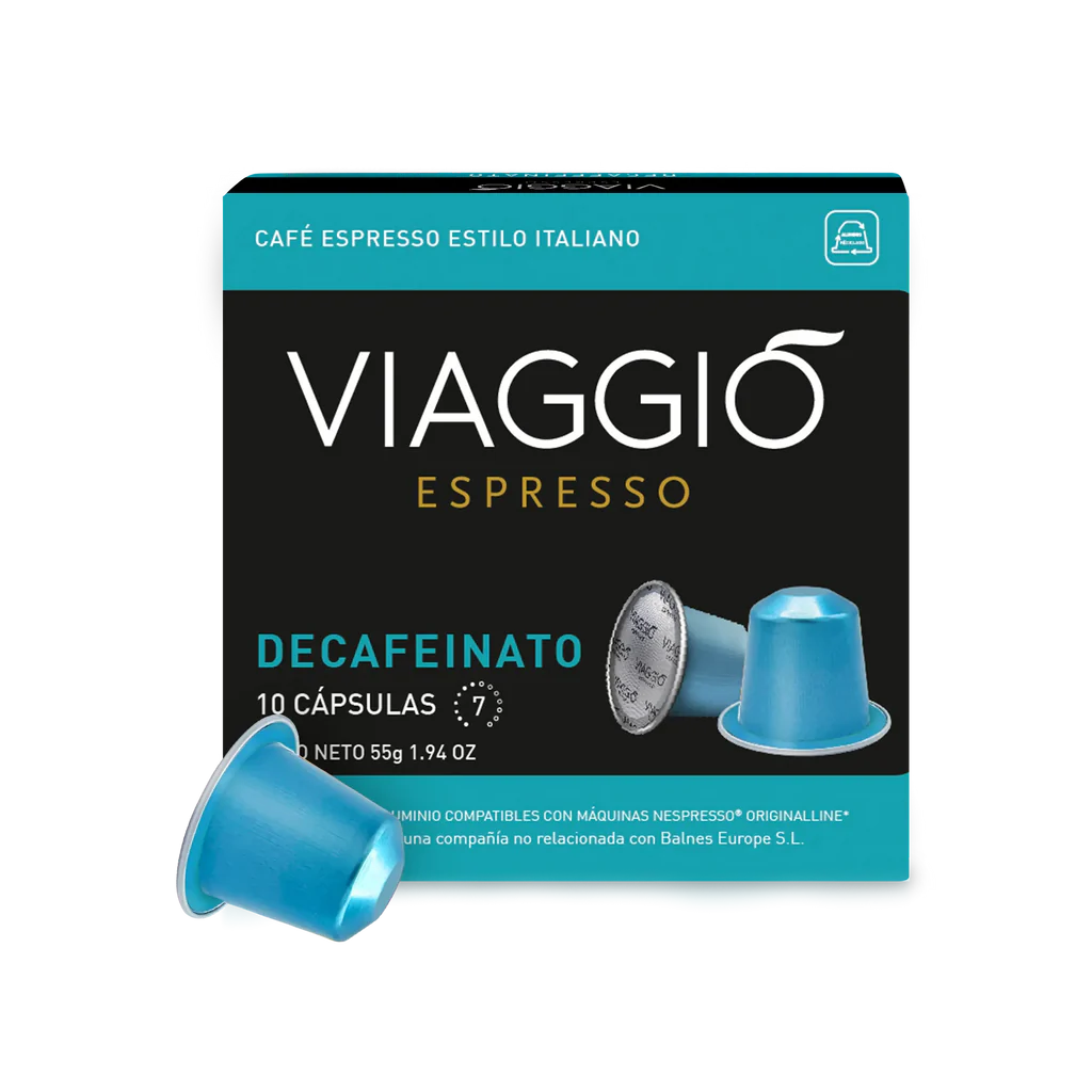 Viaggio Espresso Nespresso Compatible Decaffeinato - 10 Capsules