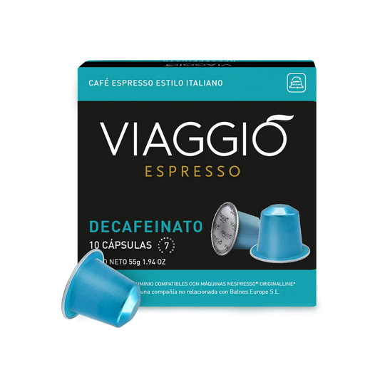 Viaggio Espresso Nespresso Compatible Decaffeinato - 10 Capsules