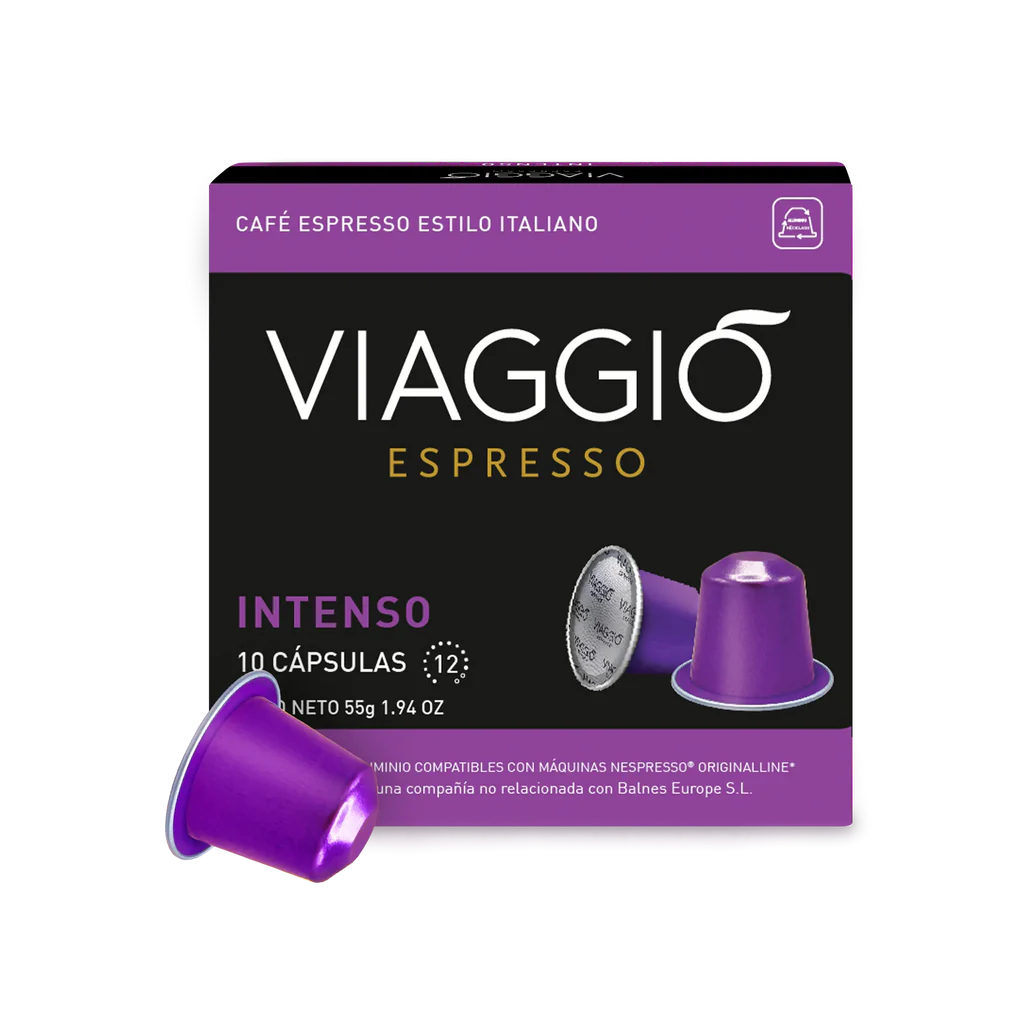 Viaggio Espresso Nespresso Compatible Intenso - 10 Capsules