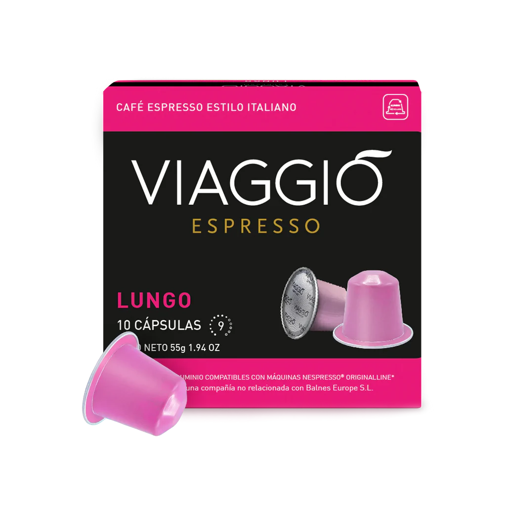 Viaggio Espresso Nespresso Compatible Lungo - 10 Capsules