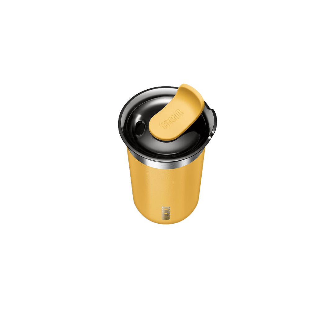 Wacaco Octaroma Lungo- Amber Yellow Travel Mug -300 ml