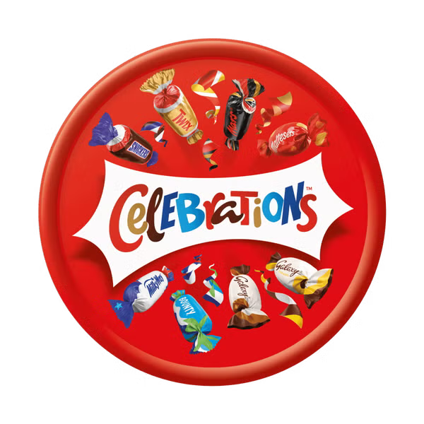 Celebrations Assorted Mini Chocolate Sharing Tub - 500 gm