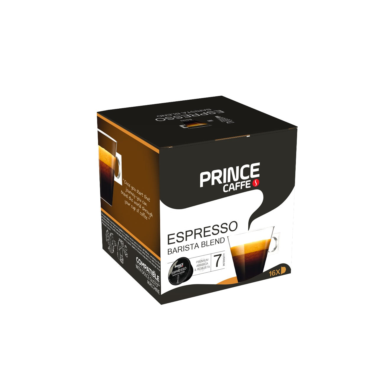 Prince Caffe Dolce Gusto Espresso Barista Blend -16 Capsules