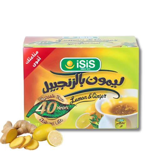 iSiS Lemon and Ginger -12 Bags